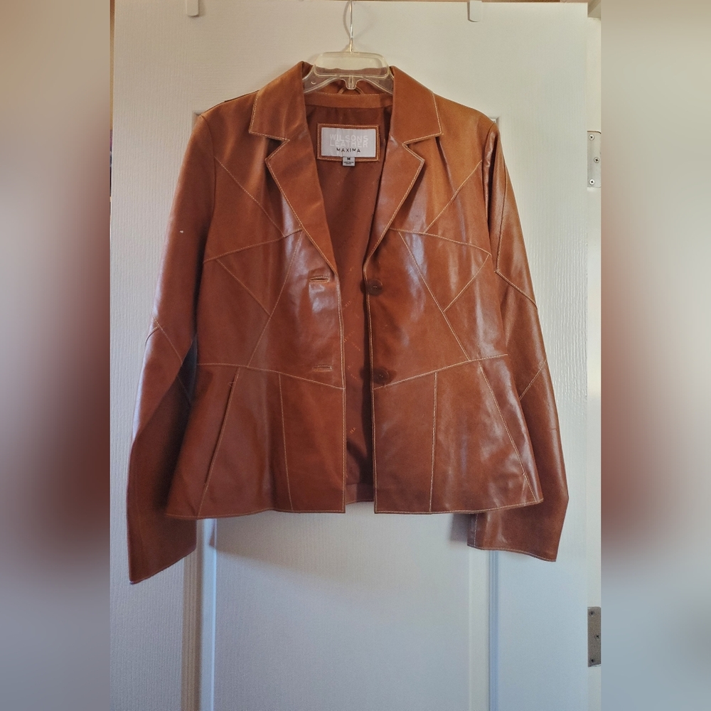 Wilson's Leather Maxima Blazer